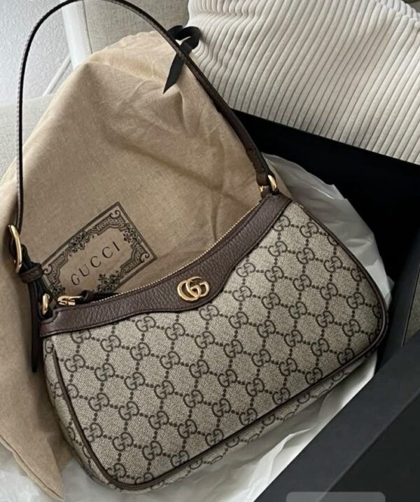 gucci ithal çanta acı kahve