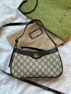 gucci ithal çanta siyah