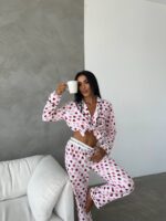 beyaz kalpli ipek pamuk
